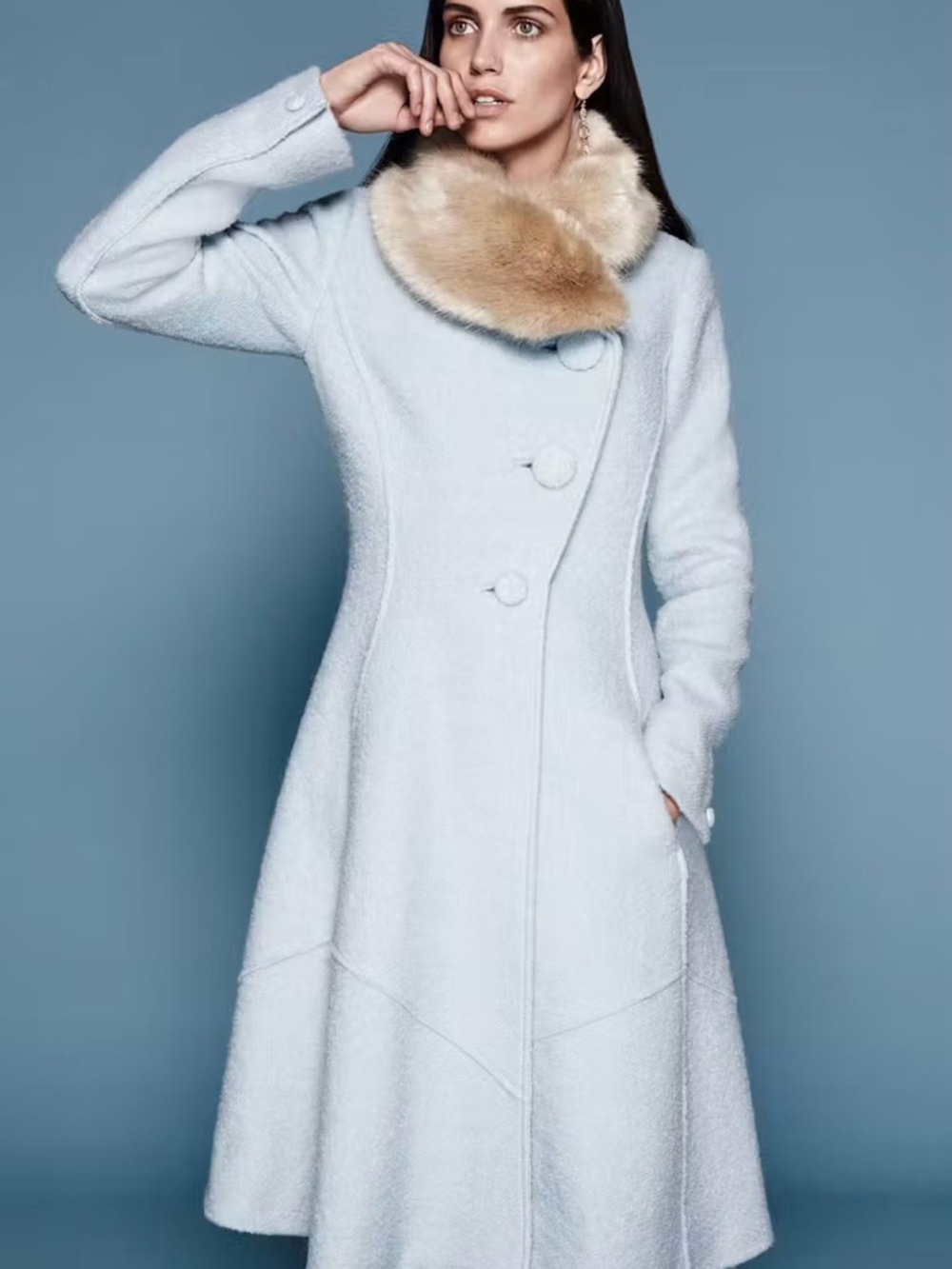 Beatrix coat by elevens anthropology